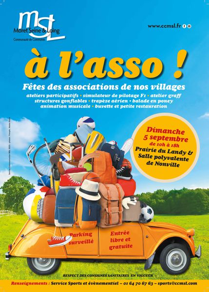 A l’asso !  Fête des associations de nos villages